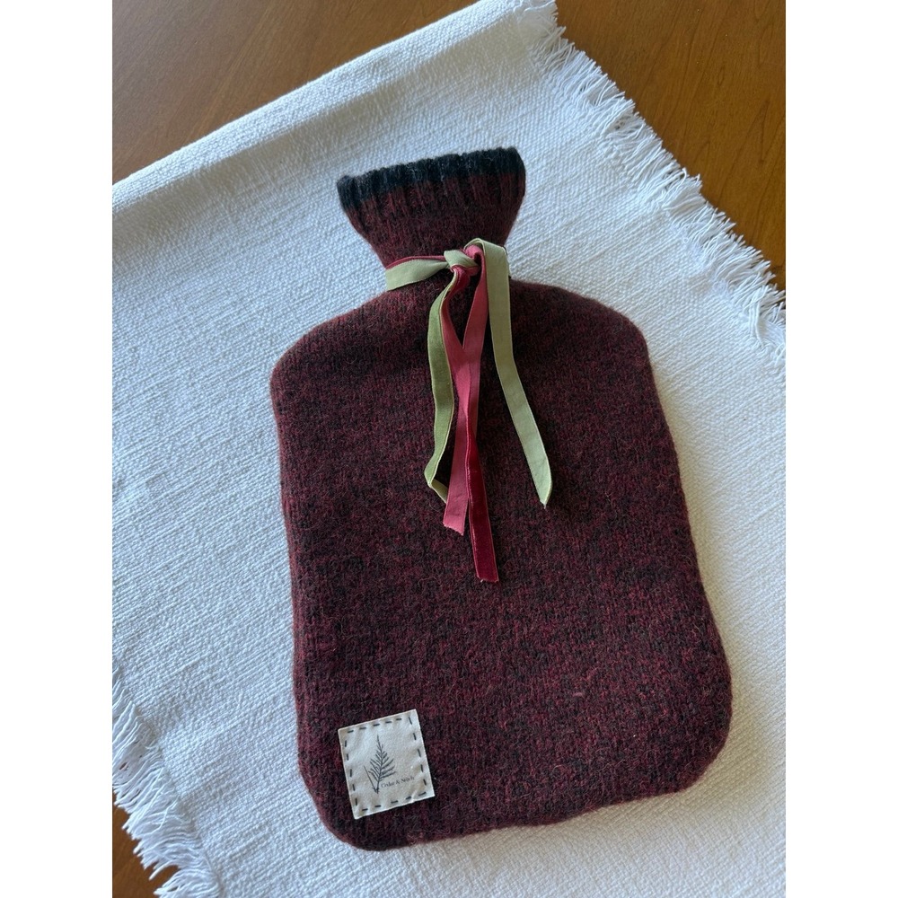 Cedar and Stitch.  Wool Covered hot water bottle